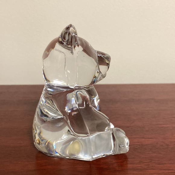 Princess House 24% Lead Crystal Bernie Bear Figurine from Germany - Picture 4 of 8